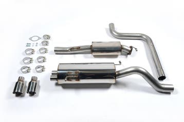 Cat-back uitlaatsysteem | Ford Fiesta Mk7/Mk7.5 ST 1.6 liter, Verzenden