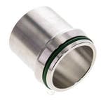 42x3mm Acier inoxydable droit avec extrémité à souder 160, Verzenden