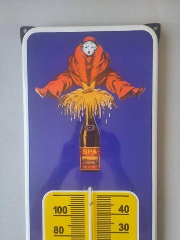 Spa Thermometer - Jean D`Ylean - Emaille bord - Emaille