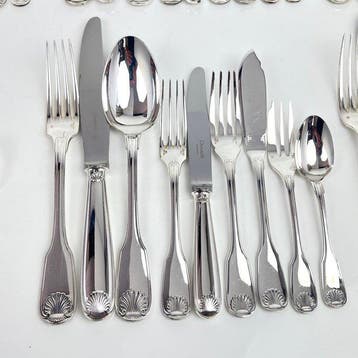 Christofle - Bestekset voor 6 personen (54) - Vendome - Set