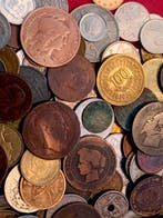 Wereld. Large lot of World Coins, (more 2 Kilos) 1800 to, Postzegels en Munten, Munten | Europa | Niet-Euromunten