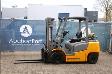 Veiling: Heftruck Jungheinrich TFG 425 LPG 2500kg 4.4m, Zakelijke goederen, Machines en Bouw | Heftrucks en Intern transport, Ophalen