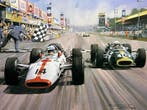 Honda F1 - John Surtees - 1967 - Print