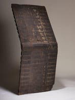 Bouclier – Topoke – RDC – Bois, écorce et fibres végétales, Antiquités & Art