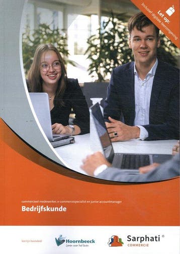 Bedrijfskunde (Hoornbeeck) | combipakket / Sarphati, Verzenden, Zo goed als nieuw