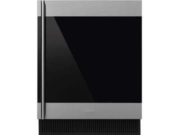 Smeg CVI338RX3 - Wijnkoeler - Compressor - Zwart, Verzenden, Zo goed als nieuw
