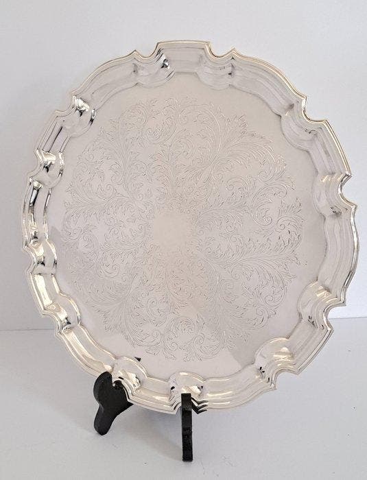 Cavalier - Dienblad - cabaret /presenteerblad, 31,5cm. -, Antiek en Kunst, Curiosa en Brocante