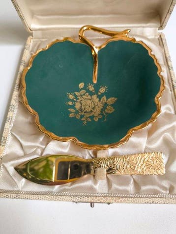 Marcy - Beurrier - Porcelaine - Limoges, Antiquités & Art