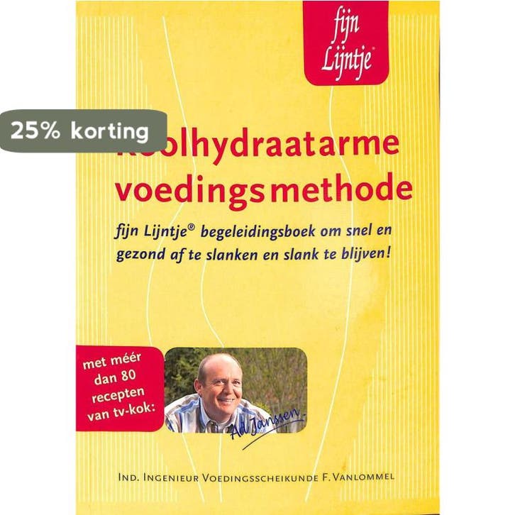 Koolhydraatarme voedingsmethode Fijn Lijntje 9789090185699, Boeken, Kookboeken, Gelezen, Verzenden