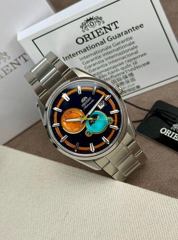 Orient - Stretto Sun & Moon Automatic Day/Date Special, Nieuw