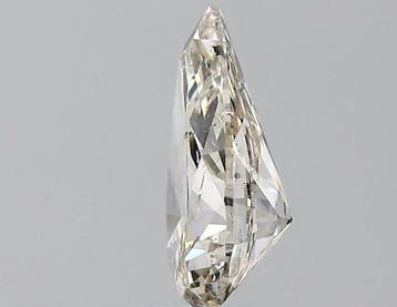 1 pcs Diamant (Natuurlijk) - 2.01 ct - Peer - I - SI2 -