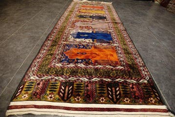 Buchara art deco - Tapijt - 233 cm - 91 cm, Maison & Meubles