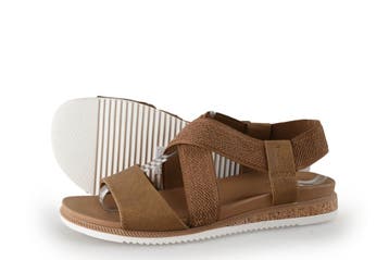 Bobs Sandalen in maat 35 Bruin, Kleding | Dames, Schoenen, Bruin, Verzenden, Sandalen of Muiltjes, Zo goed als nieuw
