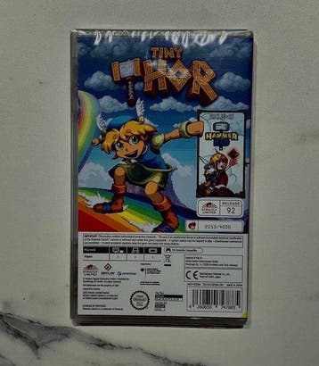 Nintendo - Switch - Tiny Thor - Mjölnir Edition SLG #92 No.