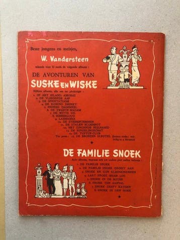 Suske en Wiske RV-14 - De tuftuf-club - 1 Album - EO - 1952, Boeken, Nieuw