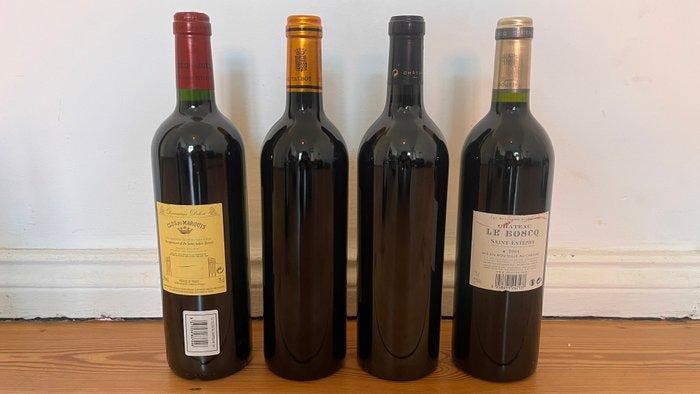 2004 Clos du Marquis 1996 Chateau Talbot 2001 Chateau, Collections, Vins