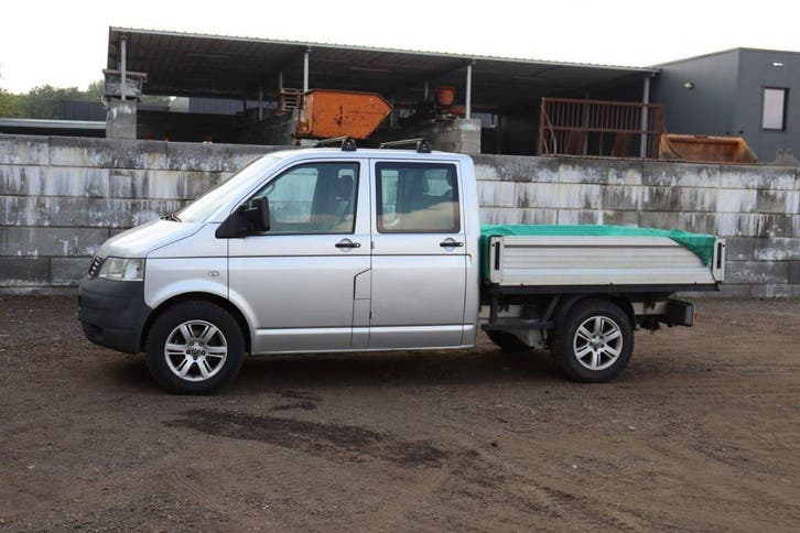 Veiling: Bestelwagen Volkswagen Transporter LPG+Benzine 140p, Autos, Camionnettes & Utilitaires, Enlèvement