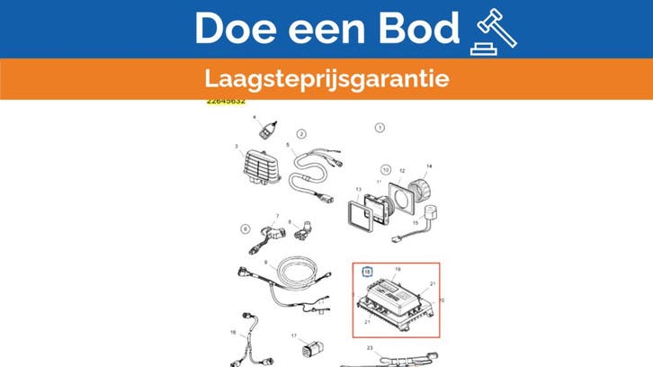 Bieden: Volvo Penta EVC-E battery management, Watersport en Boten, Bootonderdelen, Ophalen of Verzenden