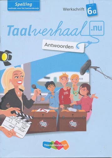 Taalverhaal Nu Antwoorden werkschrift Spelling 6A, Boeken, Verzenden, Nieuw