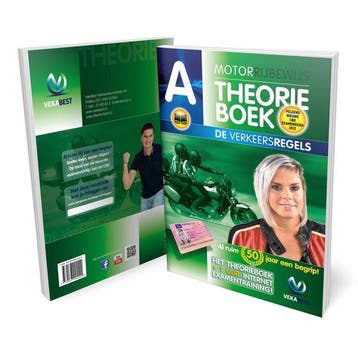 Motor Theorieboek 2022 met 1 Uur Examens Oefenen - Rijbewijs, Boeken, Verzenden, Zo goed als nieuw, VEKABEST