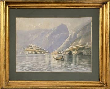 Giovanni Battista (1858-1925) - La costiera amalfitana