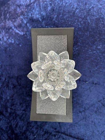 Swarovski - Beeldje - Lotusbloem - Kristal