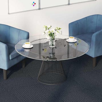 vidaXL Vloertegel Blauw Grijs 50 x 50 cm 36 st PP en Bitumen, Verzenden