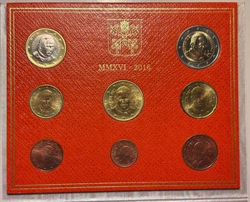 Vaticaan. Year Set (BU) 2016 (Zonder minimumprijs)