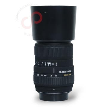 Sigma 55-200mm 4-5.6 DC (Pentax) nr. 3422, Ophalen of Verzenden, Zo goed als nieuw