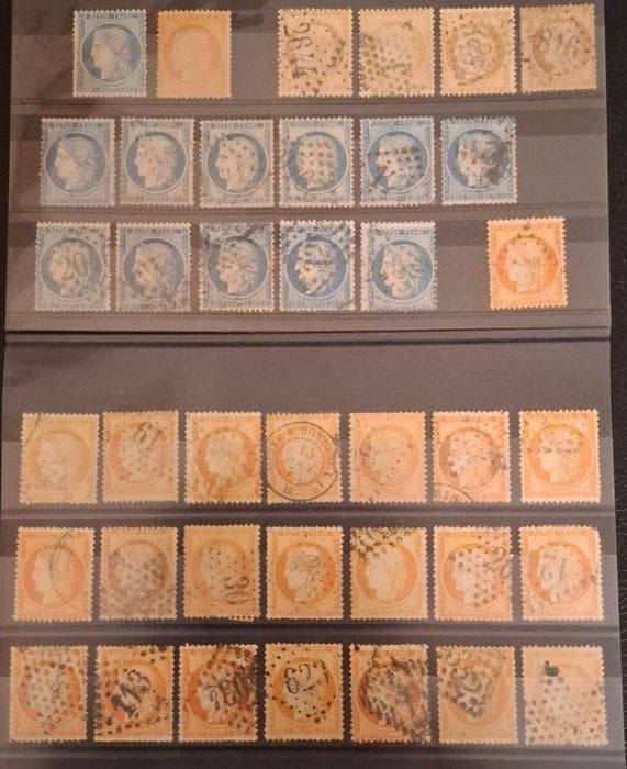 Frankrijk 1870/1870 - uitgifte «Zetel van Parijs», die 38, Timbres & Monnaies, Timbres | Europe | France