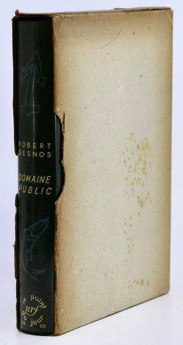 Robert DESNOS - Domaine public [éo - Cartonnage NRF] - 1953