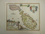 Malta - Gozo / Valletta; Nicolaas Visscher - Insularum, Boeken, Atlassen en Landkaarten, Nieuw