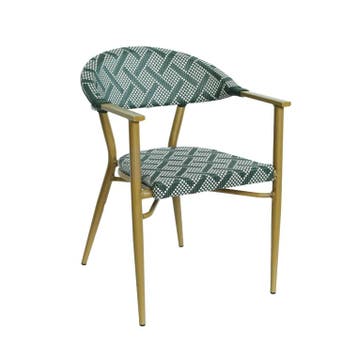 Nieuwe Stoel Megan m/a - Groen, Tuin en Terras, Ophalen