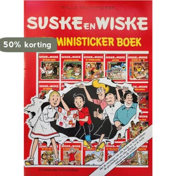 Ministickercover boek / Suske en Wiske 9789002158261, Boeken, Verzenden, Gelezen, Willy Vandersteen