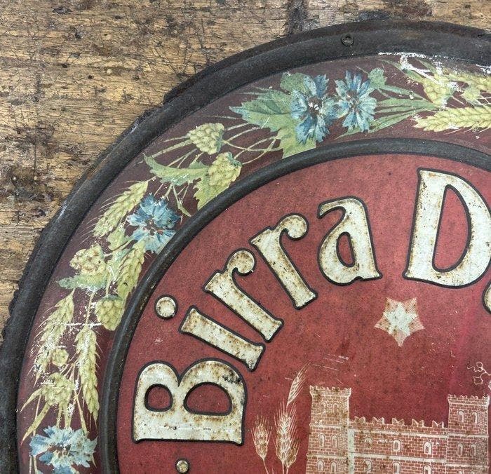 Enseigne plaque de bière Durio ronde, en tôle, originale et, Antiquités & Art, Antiquités | Assiettes décoratives & Carrelages