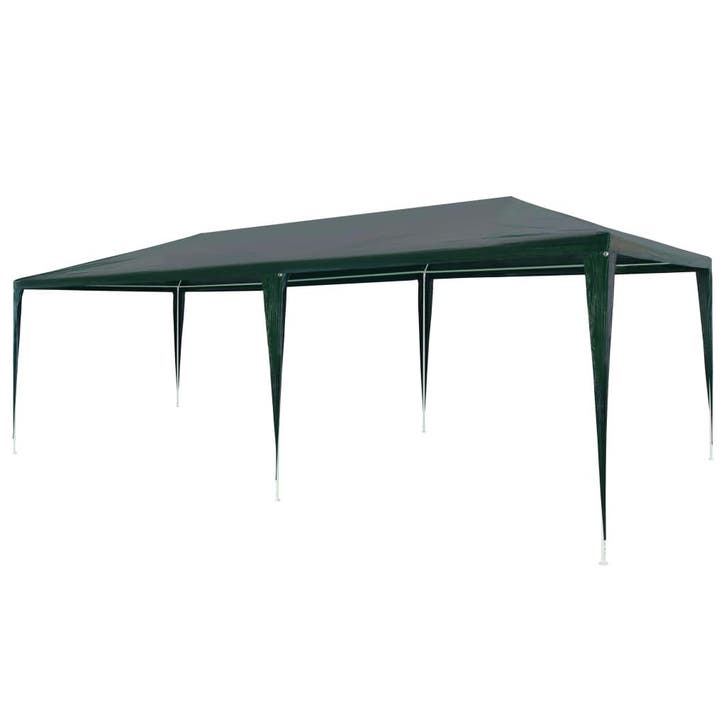 vidaXL Partytent 3x6 m PE groen, Tuin en Terras, Partytenten, Nieuw, Verzenden