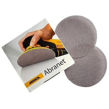 Mirka Abranet® Ø 150 mm Grip - doos 50 stuks (Schuurpapier, Verzenden