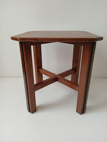 Table dappoint - Chêne - Antiquités de lÉcole d’Amsterdam