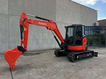 Veiling: Midigraafmachine Kubota KX163-5 Diesel 2017, Ophalen