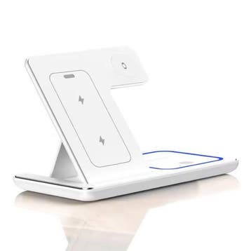 3 in 1 Draadloos Qi Oplaadstation - Compatibel met Apple, Verzenden, Nieuw