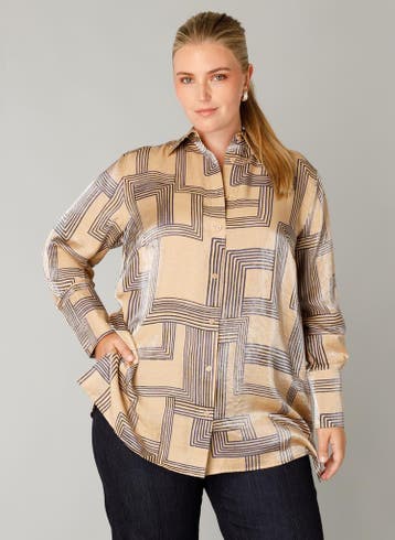 Blouse Fiora Yest Curve4(54/56)Maat 46/48 (XL) of groter, Verzenden