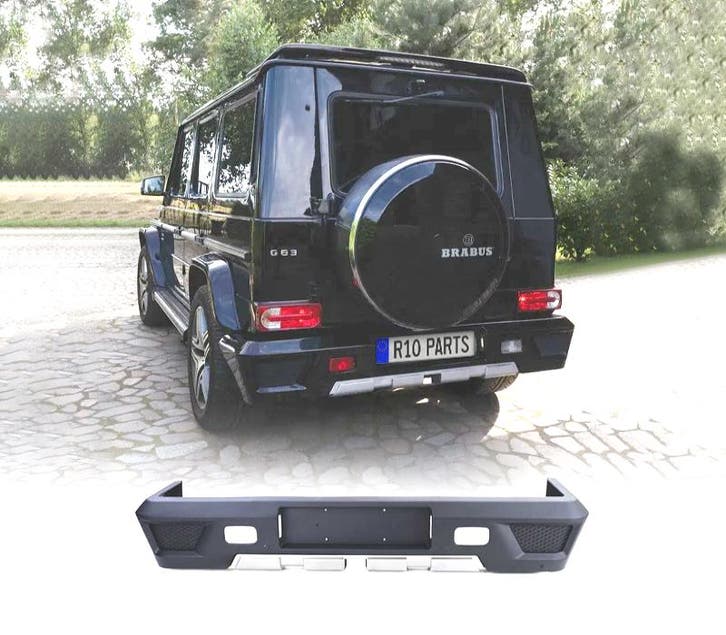PARE-CHOCS ARRIÈRE MERCEDES G W463 89-13 LOOK AMG G65, Auto-onderdelen, Carrosserie, Verzenden