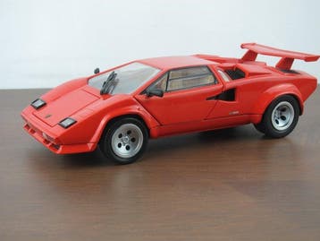 Franklin Mint 1:24 - Modelauto - 1985 Lamborghini Countach, Hobby en Vrije tijd, Nieuw