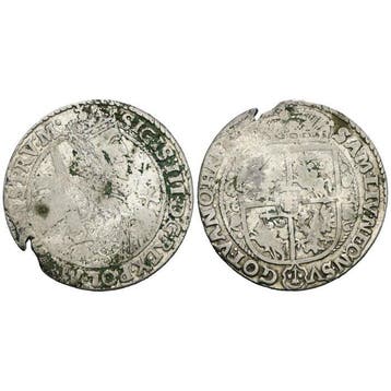 Poolse-Litouwse Gemenebest. Lot of 2. Ort and Szóstak (6