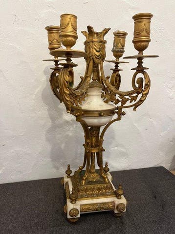 Kandelaber - Verguld brons - Lodewijk XVI 1860-1880