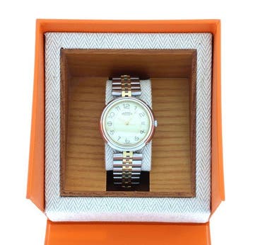 Hermès - Profile Quartz Bicolor - Zonder minimumprijs -, Nieuw