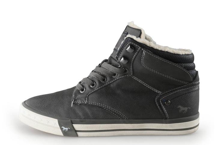 Mustang Hoge sneakers in maat 41 Grijs, Kleding | Heren, Schoenen, Overige kleuren, Zo goed als nieuw, Sneakers, Verzenden