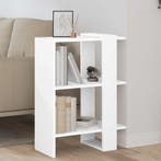 vidaXL Boekenplank Wit 52 x 25 x 71,5 cm Bewerkt hout, Huis en Inrichting, Kasten | Boekenkasten, Verzenden, Nieuw