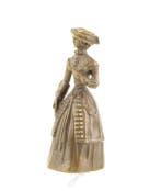 Figuur - A FIGURAL BRONZE TABLE BELL NO Reserve Price -