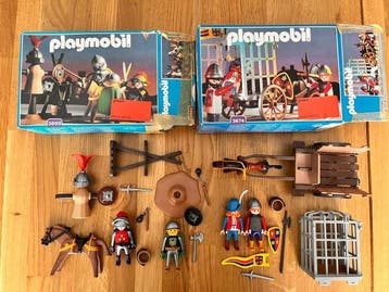 Playmobil - Knights - 3668 & 3674 - Playmobil vintage